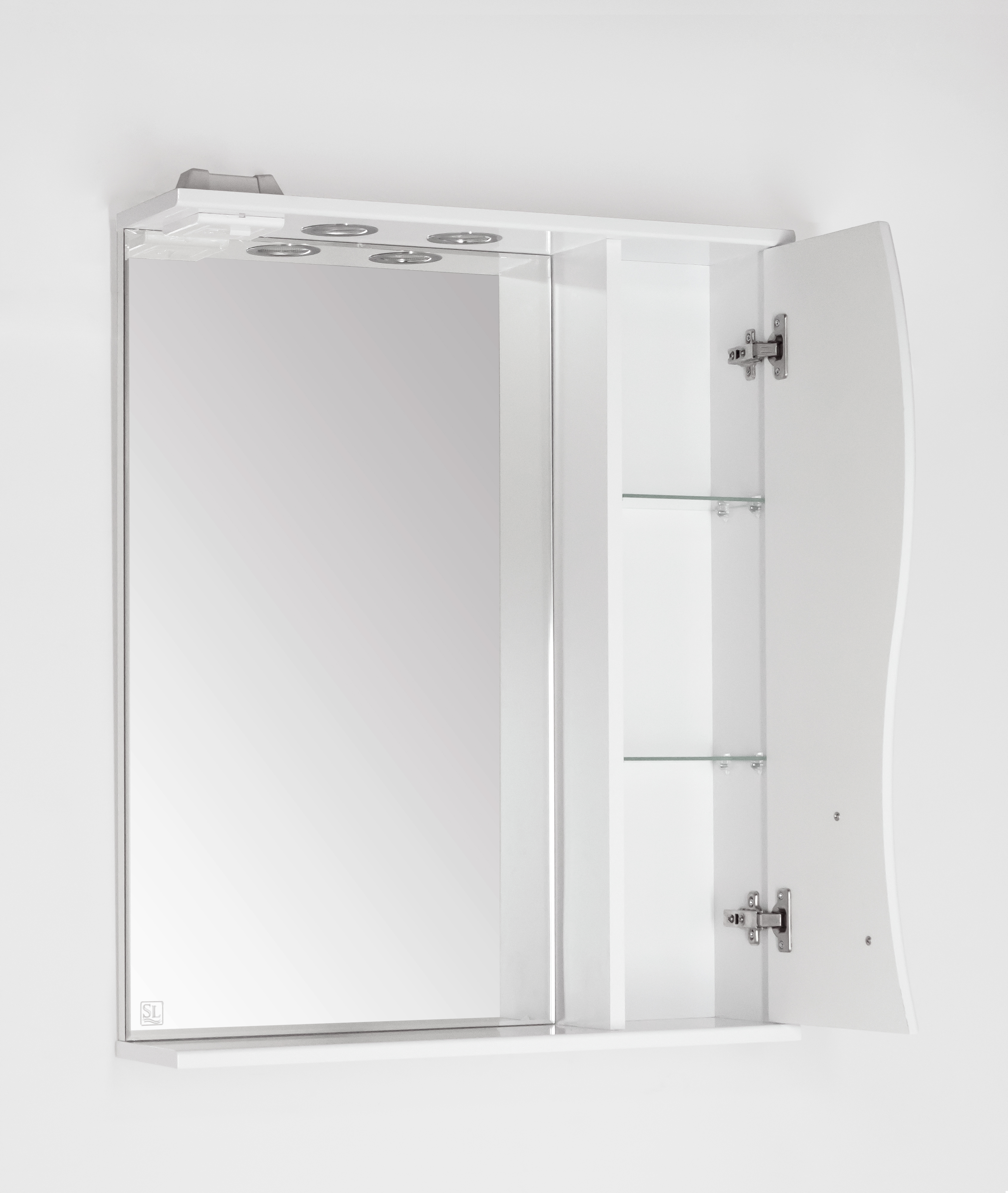 Зеркальный шкаф Style Line Амелия 65 со светом от магазина Водолей в г. Сергиев Посад