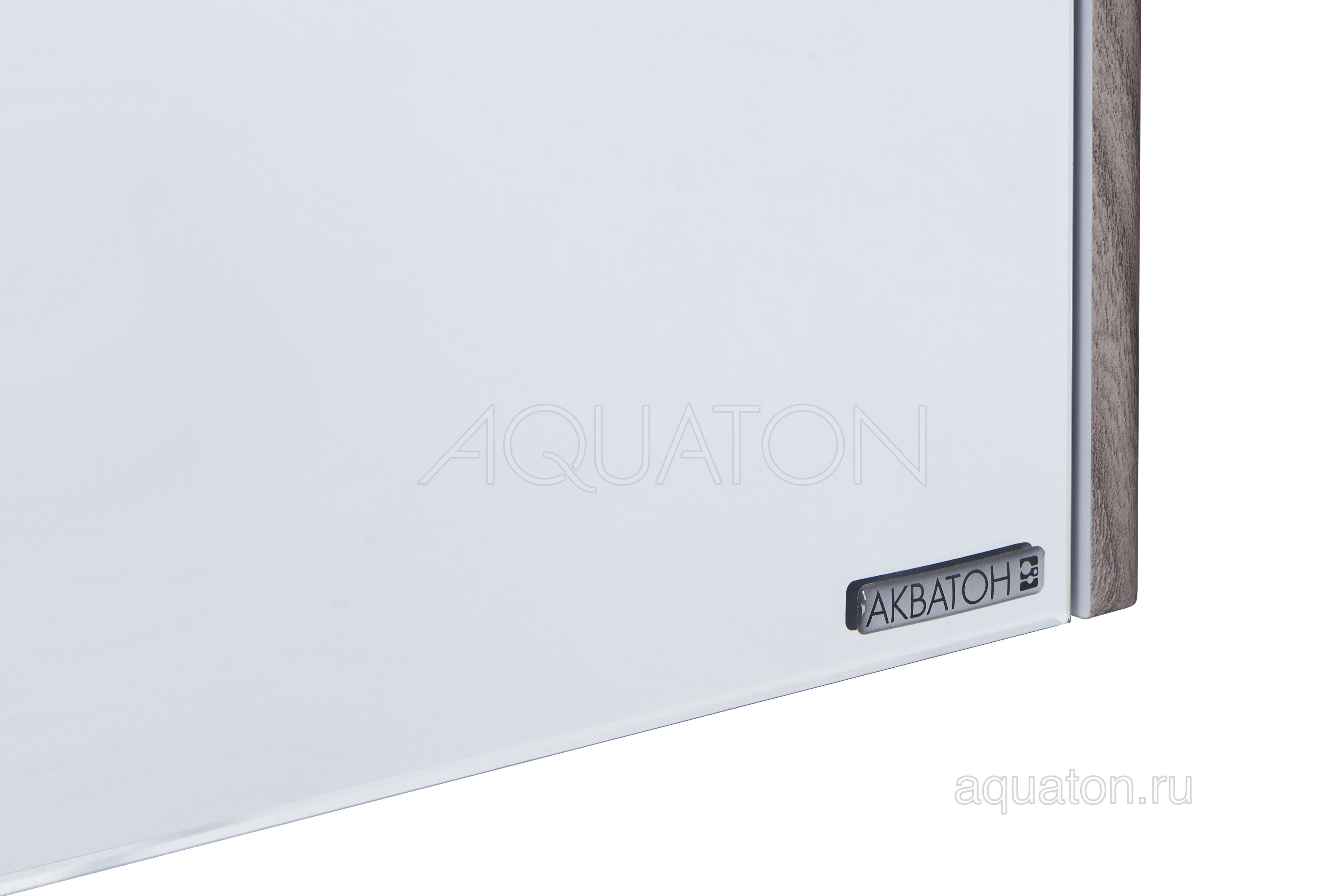 Зеркальный шкаф Aquaton Сильва 50 дуб макиато 1A215502SIW5L от магазина Водолей в г. Сергиев Посад
