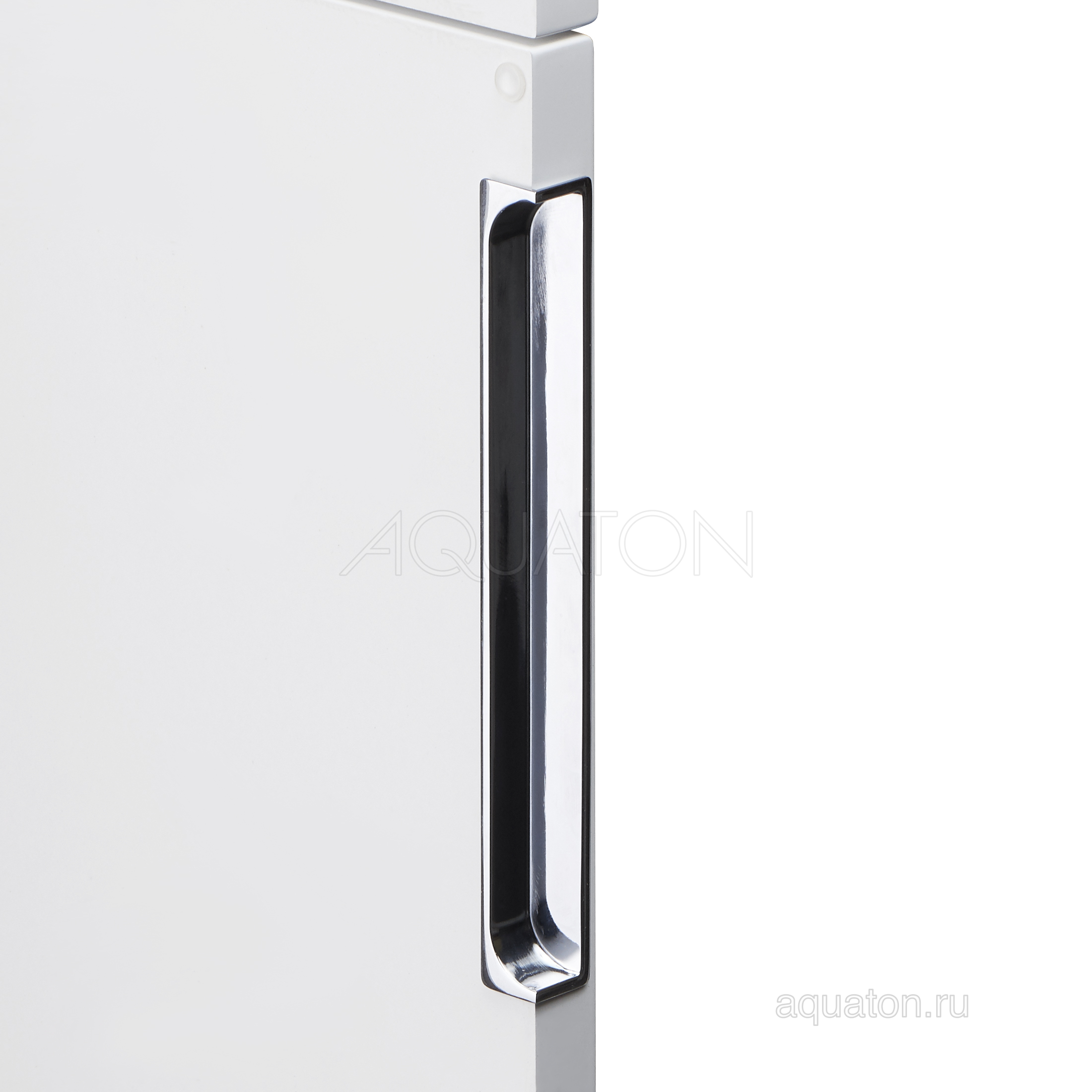 Шкаф - колонна Aquaton Рене белый, грецкий орех 1A222003NRC80 от магазина Водолей в г. Сергиев Посад