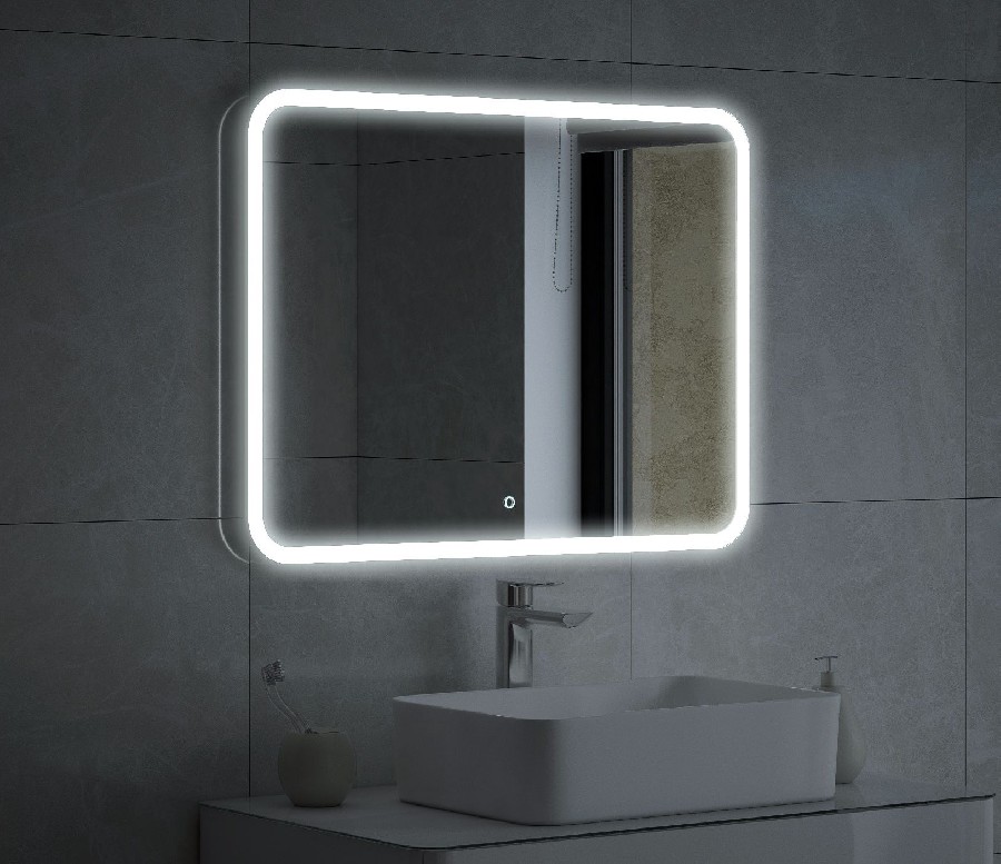 Зеркало LED "Альбано 800х600", сенсор Corozo от магазина Водолей в г. Сергиев Посад