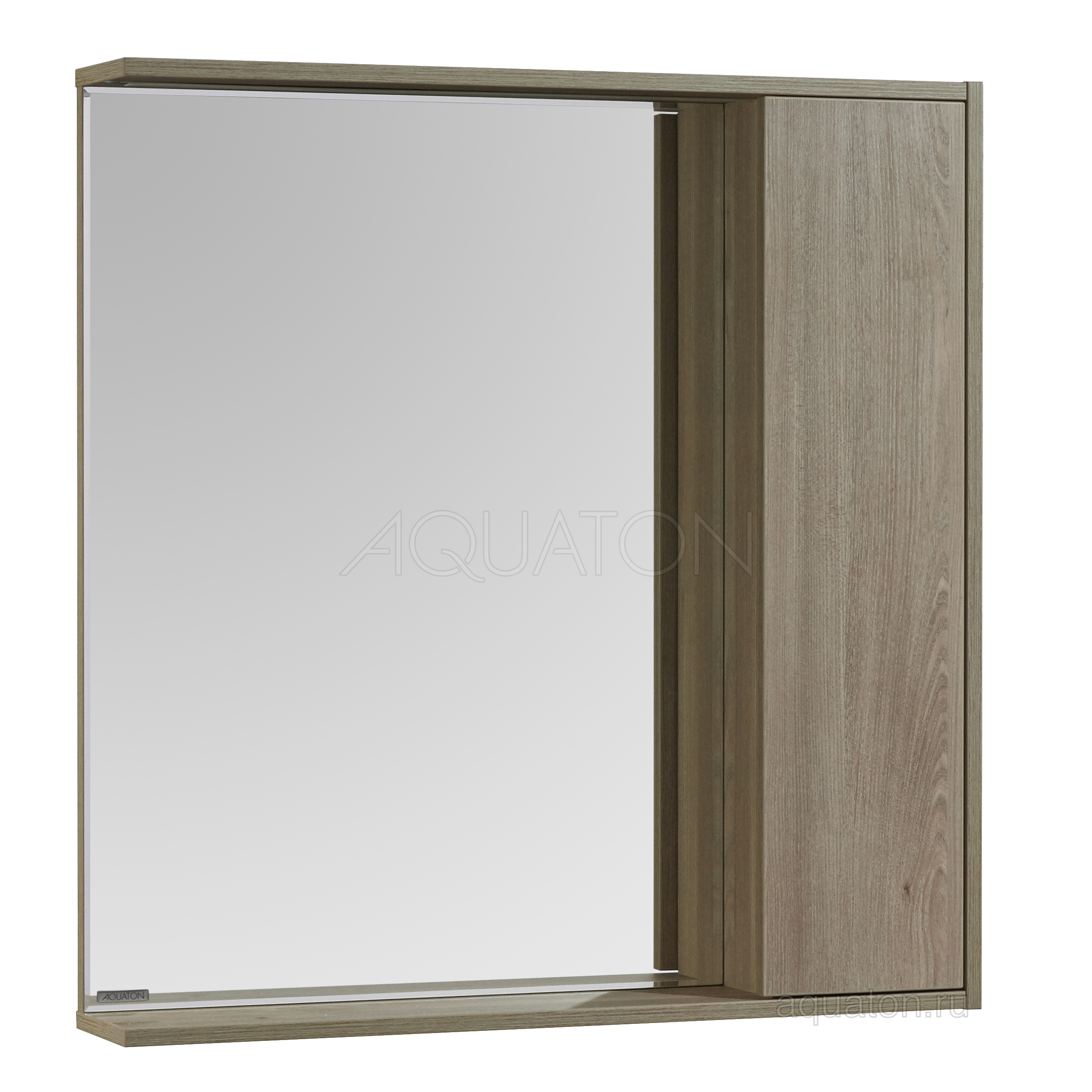 Зеркальный шкаф Aquaton Стоун 80 сосна арлингтон 1A228302SX850 от магазина Водолей в г. Сергиев Посад
