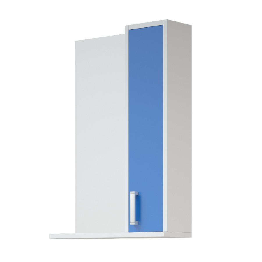 Зеркало-шкаф "Колор 50" синее Corozo от магазина Водолей в г. Сергиев Посад