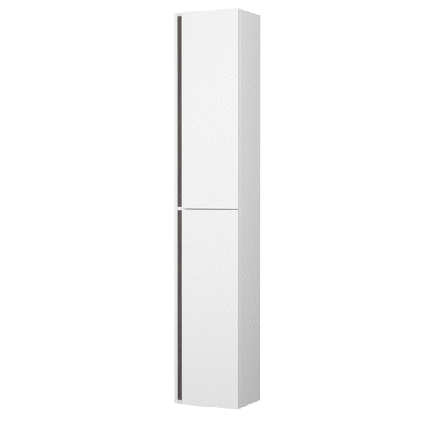 Шкаф - колонна Aquaton Рене белый, грецкий орех 1A222003NRC80 от магазина Водолей в г. Сергиев Посад