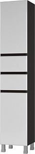 Пенал "Престиж" левый белый/ясень 350х1910х326мм от магазина Водолей в г. Сергиев Посад