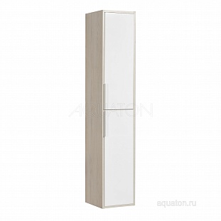 Шкаф - колонна Aquaton Рико белый, ясень фабрик 1A216603RIB90 от магазина Водолей в г. Сергиев Посад