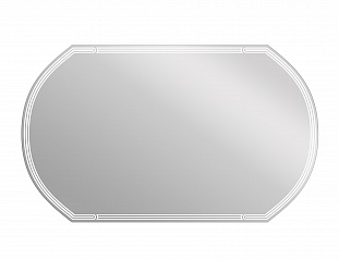 Зеркало LED 090 design 100x60 с подсветкой с антизапотеванием овальное от магазина Водолей в г. Сергиев Посад