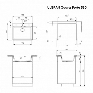 ����� ULGRAN Quartz ������ (Forte 580-03)