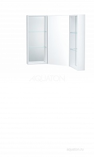 Зеркальный шкаф Aquaton Кантара дуб полярный 1A205802ANW70 от магазина Водолей в г. Сергиев Посад