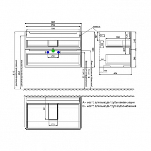 ����� � ������������, ���������, 80 ��, ������-�����, Edifice, IDDIS, �������� ����. 0108000i28 (EDI80L0i95K) �� �������� ������� � �. ������� �����