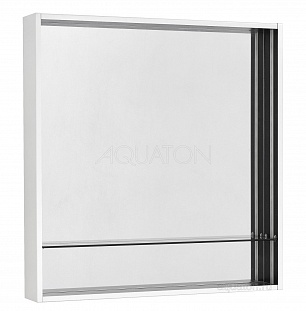 Зеркальный шкаф Aquaton Ривьера 80 белый матовый 1A239102RVX20 от магазина Водолей в г. Сергиев Посад