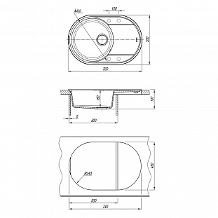 �������� ����� Lemark LACHA 760 ������� �������� � ������ ���� (9910057)
