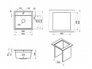 �������� ����� GRANULA Kitchen Space (5002, ������)