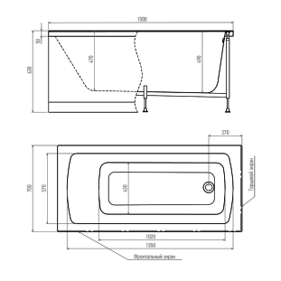 ��������� ����� TIMO  RITTA 1500*700*630 (RITTA1570) �� �������� ������� � �. ������� �����