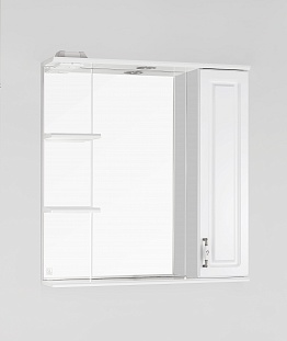Зеркальный шкаф Style Line Олеандр-2 75/С, белый от магазина Водолей в г. Сергиев Посад