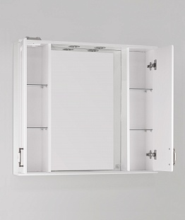 Зеркальный шкаф Style Line Олеандр-2 90/С, белый от магазина Водолей в г. Сергиев Посад