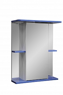 Зеркало-шкаф "Колор-1 55/С" синее Stella Polar от магазина Водолей в г. Сергиев Посад