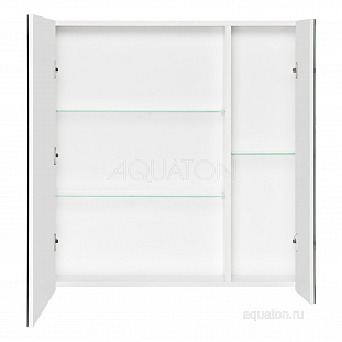 Зеркальный шкаф Aquaton Беверли 80 белый 1A237102BV010 от магазина Водолей в г. Сергиев Посад