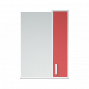 Зеркало-шкаф "Колор 50" красное Corozo от магазина Водолей в г. Сергиев Посад