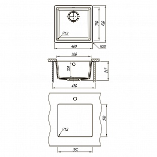 �������� ����� Lemark SINARA 400-U ������������ ������� ������� (9910062)