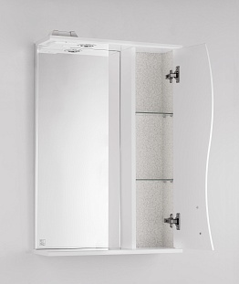 Зеркало-шкаф Style Line Панда 55/С, Волна от магазина Водолей в г. Сергиев Посад
