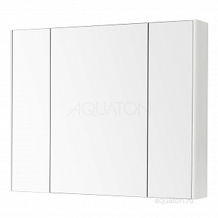 Зеркальный шкаф Aquaton Беверли 100 белый 1A237202BV010 от магазина Водолей в г. Сергиев Посад