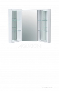 Зеркальный шкаф Aquaton Кантара дуб полярный 1A205702ANW70 от магазина Водолей в г. Сергиев Посад