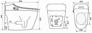 ����������� ������-���� TIMO 690*400*540 (��-721) �� �������� ������� � �. ������� �����