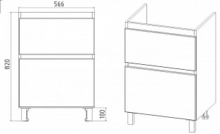 ����� VIANT "������" COMO 60 2 ����� 430�560�820 (VMAL60CO-T2Y) �� �������� ������� � �. ������� �����