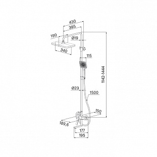 ������� ������� � ����������� ����� � ������� IDDIS Parker (PARBL3Fi06) �� �������� ������� � �. ������� �����