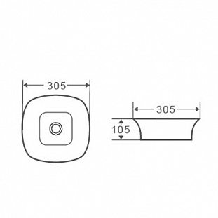 �������� ��������� DK Berlin, 305*305*105��, ����� (DT1431016) �� �������� ������� � �. ������� �����